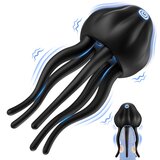 SuperLove Jellyfish Tentacle Vibrating Penis Massager Black | Shoptok.si