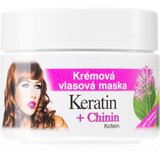 Bione Cosmetics Keratin + Chinin kremasta maska za lase 260 ml | Shoptok.si