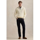 Polo Ralph Lauren Pulover kremna Slike