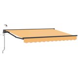vidaXL Električna retraktabilna tenda Pijesak 2 5 x 2 m - Pijesak Antracit 2 5 x 2 m | shoptok.hr