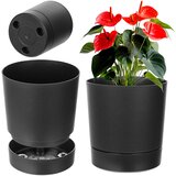KADAX Cvetlični lonec s stojalom Plastika Okrogel 20 cm, (5000350940) | Shoptok.si