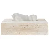 Kamena kutija za maramice Travertine –