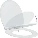 vidaXL Bijela Plastika Standard WC sjedište Ostalo Moderno | shoptok.hr