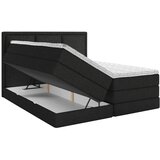 MID.YOU POSTELJA BOXSPRING 180 cm x 200 cm , tekstil črna | Shoptok.si