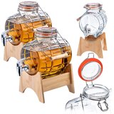 KADAX sod 2x 3L steklena karafa s pipo za alkoholno pijačo, (5000351631) | Shoptok.si