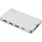 Digitus pretvornik usb 3.1 tip-c - potovalni docking station 30Hz DA-70867 | Shoptok.si