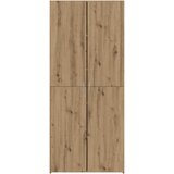  Highboard 2 pcs Umjetnički hrast 80 x 42 x 185 cm | shoptok.hr