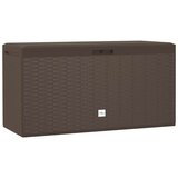 vidaXL Vrtna škatla za shranjevanje rjava 114x47x60 cm, (20579940) | Shoptok.si