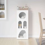  Strani šal Bela 40 x 35 x 100,5 cm Konstruiran les, (5000108439) | Shoptok.si