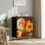  Kreveta GENNEP Crni hrast 69 x 33 x 76 cm Konstruirano drvo | shoptok.hr