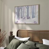  Slika - Fairy-Tale Forest (1 Part) Vertical - Second Variant 90x60 U prirodnom drvenom okviru | shoptok.hr