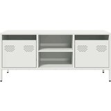 vidaXL TV ormarić bijeli 101,5x39x43,5 cm hladno valjani čelik | shoptok.hr