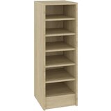 vidaXL ormarić za cipele boja hrasta sonome 31,5 x 35 x 90 cm iverica | shoptok.hr