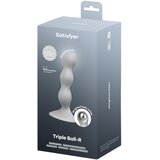 Satisfyer triple ball-r - perleni dildo (sivo) | shoptok.hr