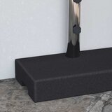  Baza za suncobran granitna 25 kg pravokutna crna | shoptok.hr
