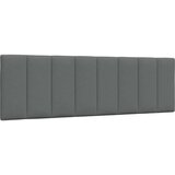 vidaXL Jastuk za uzglavlje tamnosivi 160 cm od tkanine | shoptok.hr