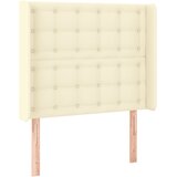  LED uzglavlje krem 93 x 16 x 118/128 cm od umjetne kože | Eponuda.ba