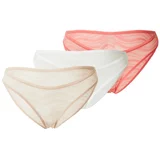 Calvin Klein Underwear Spodnje hlačke bež / rdeča / bela