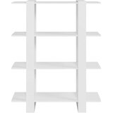 Ormarić za knjige / sobna pregrada bijeli 100 x 30 x 123,5 cm | Eponuda.com
