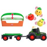 Traktor s odvojivom prikolicom, košarom i 3 voćke - igra se i osvjetljava 12 mjeseci+ ZA6182 | shoptok.hr