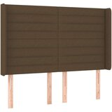  Krevet box spring s madracem LED tamnosmeđi 140x200 cm tkanina | shoptok.hr