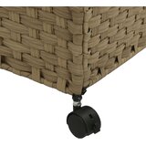  Košara za rublje s kotačima 60 x 35 x 60,5 cm od ratana | shoptok.hr