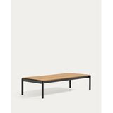 Kave Home Vrtna klubska mizica iz masivnega tika 63x149 cm Sorells – | Shoptok.si