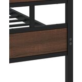 vidaXL Posteljni okvir brez vzmetnice z vzglavjem/vznožjem 120x190 cm Cene