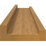  Stenska polica s polico 4 pcs Bež 60 x 9 x 3 cm Konstruiran les, (5000200491) | Shoptok.si