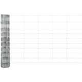 vidaXL Poljska ograja 1x50 m Galvanizirano jeklo | Shoptok.si