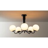 Toolight Nowoczesna i Stilizirana Crna Viseća Plafonjera APP1578-5C | shoptok.hr