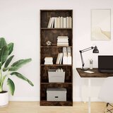 vidaXL Regal za knjige boja hrasta 60x24x176 cm od konstruiranog drva | shoptok.hr