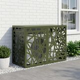  Pokrov za klima uređaj Maslinastozelena 90 x 40 x 60 cm Čelik | shoptok.hr