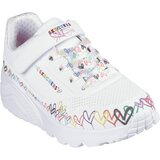 Skechers Patike za devojčice Uno Lite - Heart Craze, 314091L-WMLT, Bele | ePonuda.com