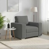 SOFA stolica Tamno siva 100 cm tkanina | Eponuda.com