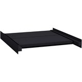  Polica za Pranje Rublja Crna 60 x 60 x 8 cm Čelik | shoptok.hr
