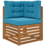  Zunanja blazina za kavč 3 pcs Kraljevo modra Poliester, (5000202581) | Shoptok.si