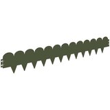  Ograda oko Travnjaka 50 pcs 103 x 15 cm Čelik Maslinastozelena | shoptok.hr