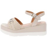Queen Helena Sandali & Odprti čevlji ZM9945 Bež | Shoptok.si