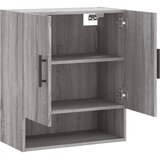  Zidni ormarić boja hrasta sonome 60x31x70 cm konstruirano drvo Siva | shoptok.hr