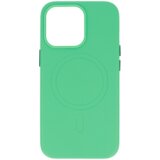 Onasi usnjen silikonski ovitek magsafe za iphone 14 pro - mint Cene