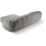 Micadoni Home Svetlo siva žametna kotna sedežna garnitura Diana – | Shoptok.si