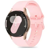 SILICONE narukvica za SAMSUNG GALAXY WATCH 4 / 5 / 5 PRO / 6 / 7 / FE BABY PINK