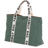Childhome Family Bag Canvas Green potovalna torba 55 x 40 x 18 cm 1 kos | Shoptok.si