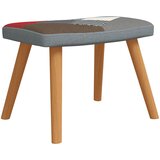  Stolica za ljuljanje s osloncem za noge patchwork od tkanine | shoptok.hr