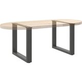  Noge za klub stolić U-oblik 2 kom antracit 50 x (42-43) cm čelik | shoptok.hr