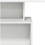 vidaXL sprejemna pisalna miza bela 100x40x104 cm inženirski les | Shoptok.si