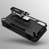 Onasi Silikonski ovitek Shock Armor s stojalom za Xiaomi Redmi 9s / 9 Pro - črn | Shoptok.si