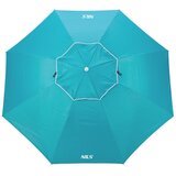 Nils suncobran za plažu XL 220 cm tirkizni | shoptok.hr