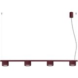 Sollux Lighting Lestenec AURA 4 bordo Gx53, (5000285183) Cene